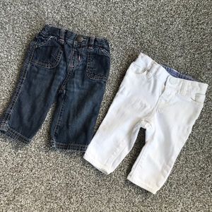 BabyGap / OldNavy Jeans Bundle 3-6months